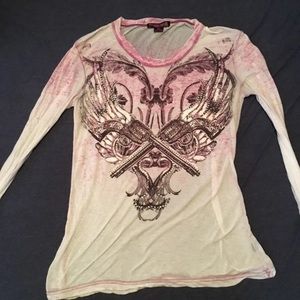 Rock and roll cowgirl top